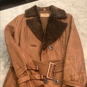 Ugg women’s leather coat